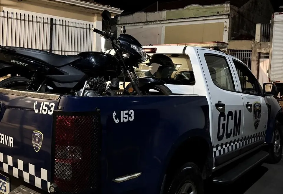 Duas motocicletas são apreendidas em operação e patrulhamento pela Guarda Civil Municipal em Itapetininga