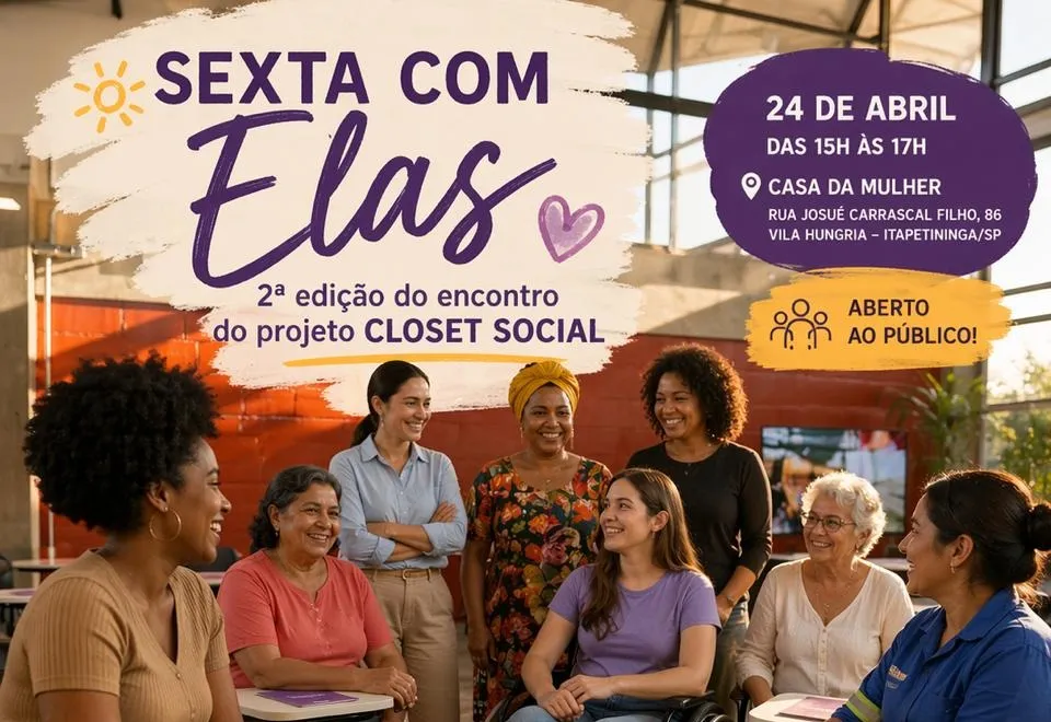 Casa da Mulher recebe o encontro “Sexta com Elas” com foco em direitos e oportunidades para mulheres