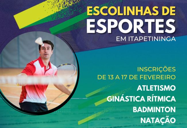 Abertas inscrições para escolinhas de esportes da Fexponace - Prefeitura  Municipal de Ituporanga