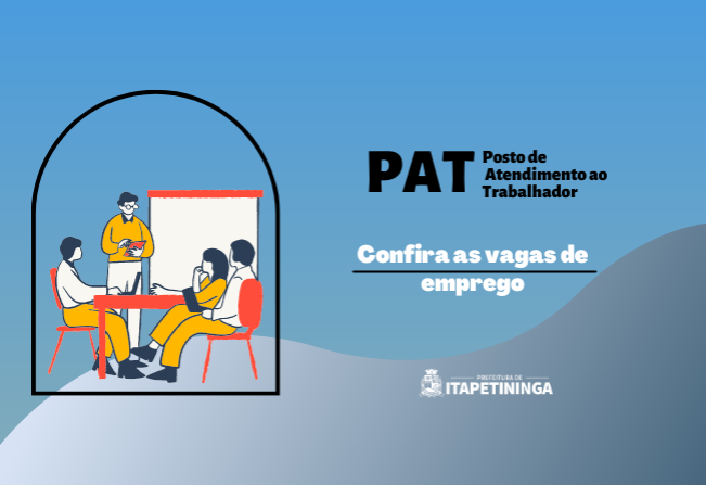 Vagas do PAT Itapetininga 13 de junho