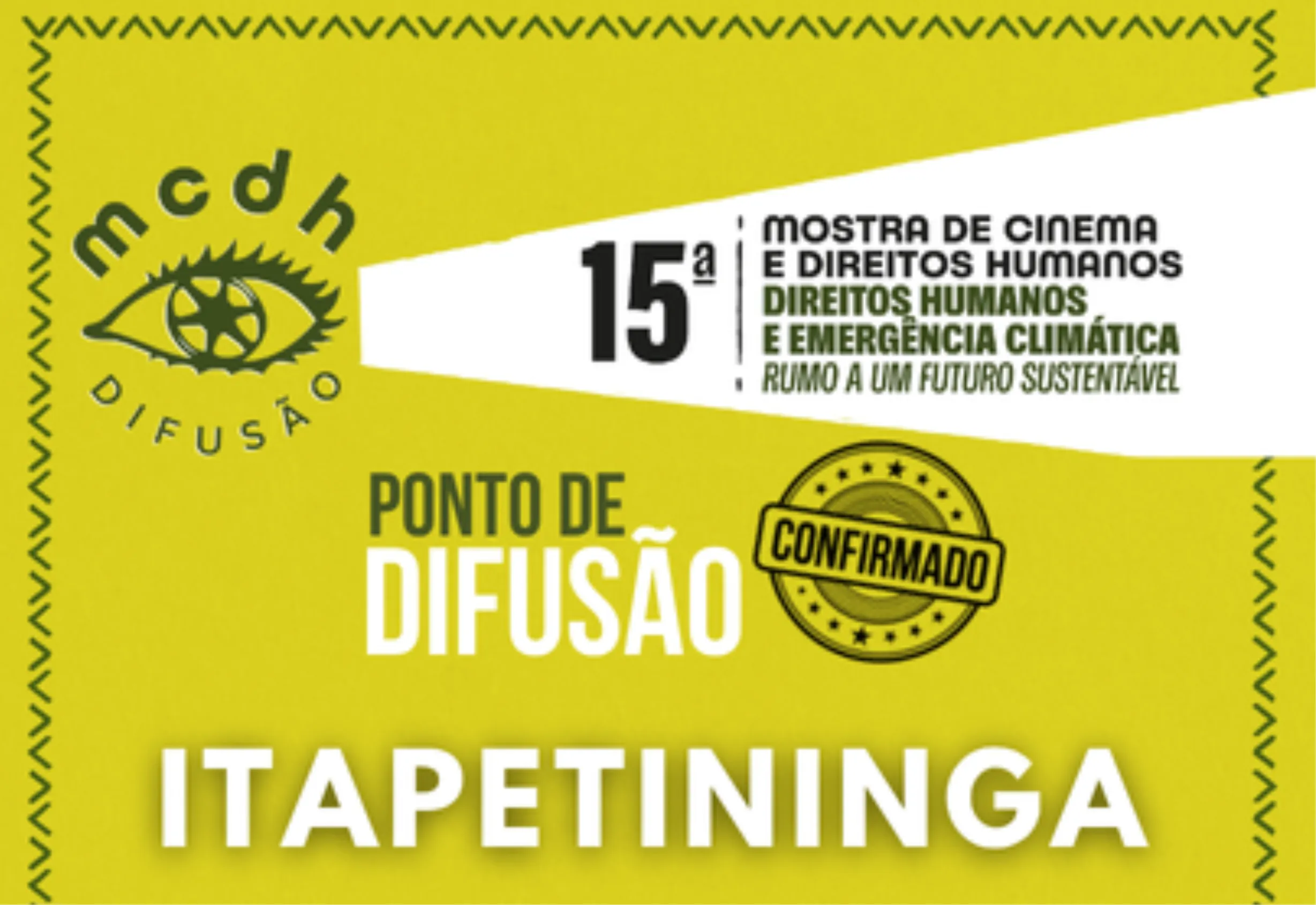 Itapetininga recebe a 15ª Mostra Cinema e Direitos Humanos sobre Emergência Climática