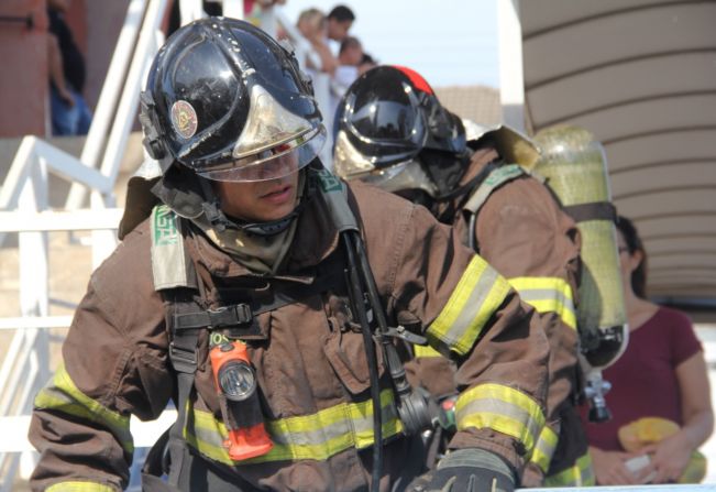 Samu, Corpo de Bombeiros e Hospital “Dr. Léo Orsi Bernardes” realizam treinamento simulado de incêndio