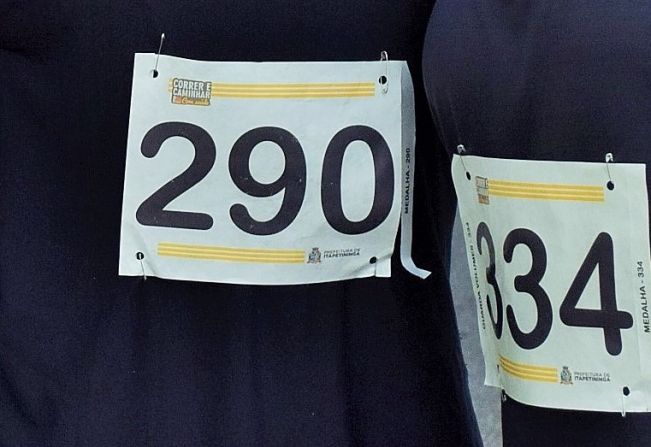 Inscritos para a 7ª Etapa do Correr e Caminhar devem fazer a retirar da numeração nos dia 13 (terça) e 14 (quarta)