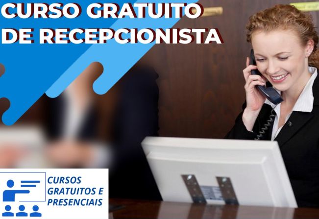 Itapetininga tem pré-inscrições abertas para curso gratuito de Recepcionista
