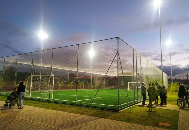 Área de Lazer no Bairro Taboãozinho é oficialmente entregue