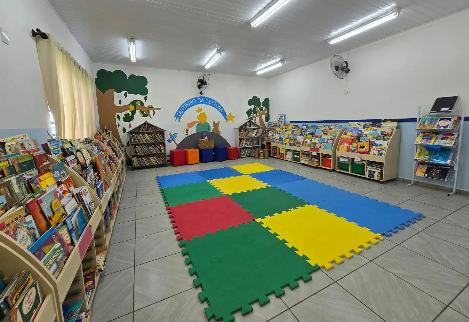 Revitalização traz cor e alegria à EMEIF Valter Aliberti Junior, em Itapetininga