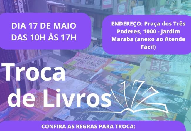Biblioteca do Paço Municipal de Itapetininga realiza “Troca de Livros” na próxima sexta-feira, dia 17