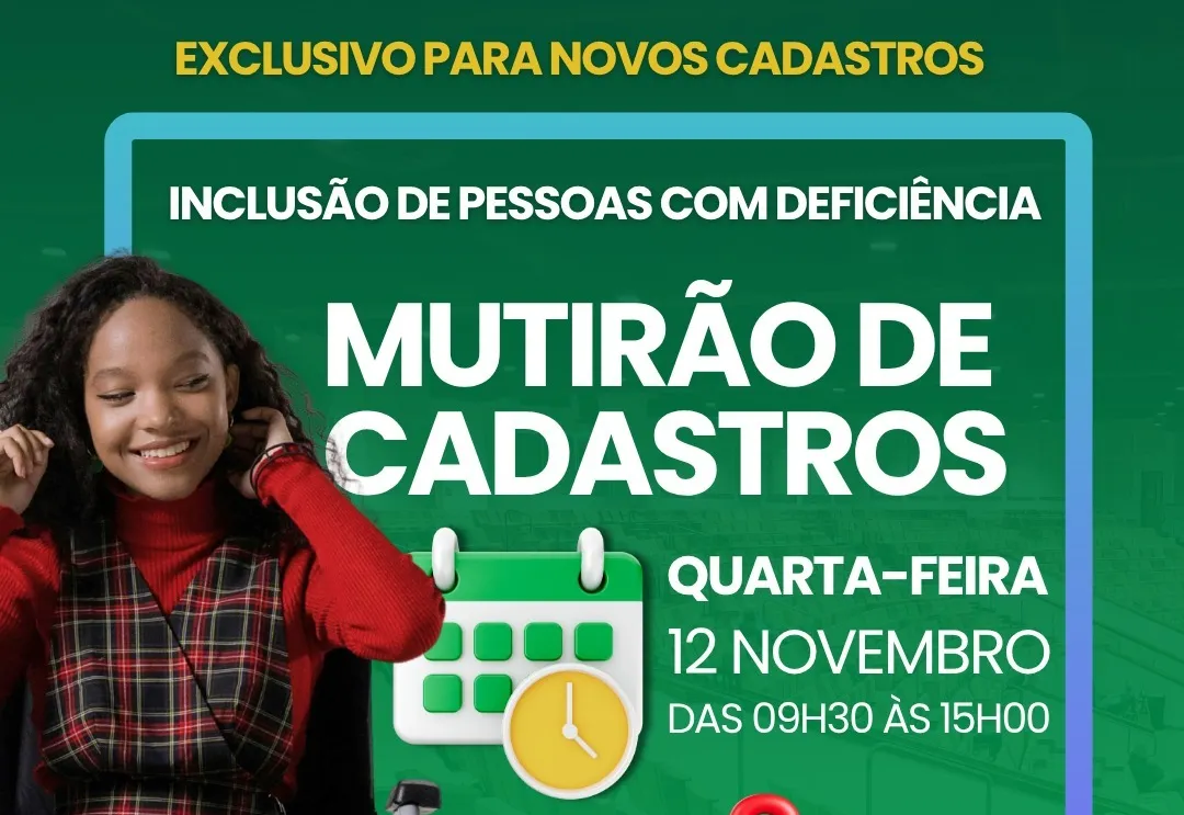 Polo de Empregabilidade Inclusiva de Itapetininga realiza Mutirão de Cadastros de Pessoas com Deficiência para oportunidades de trabalho