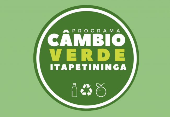Lançado programa “Câmbio Verde” que troca reciclável por alimento