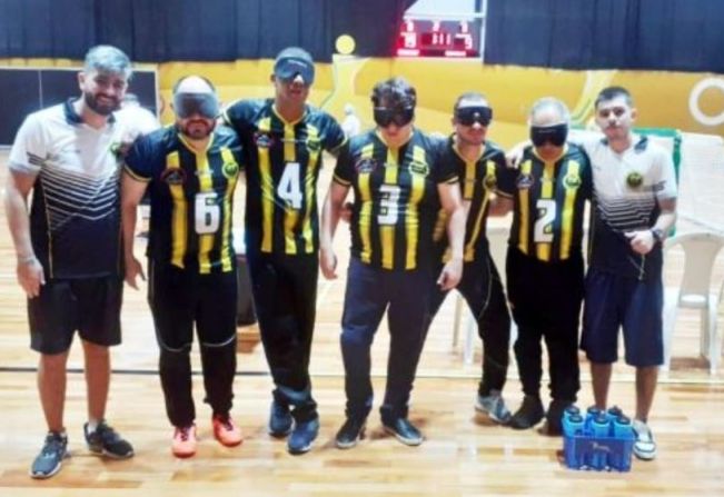 Time de Goalball de Itapetininga treina em novo local para aprimorar desempenho dos atletas com deficiência