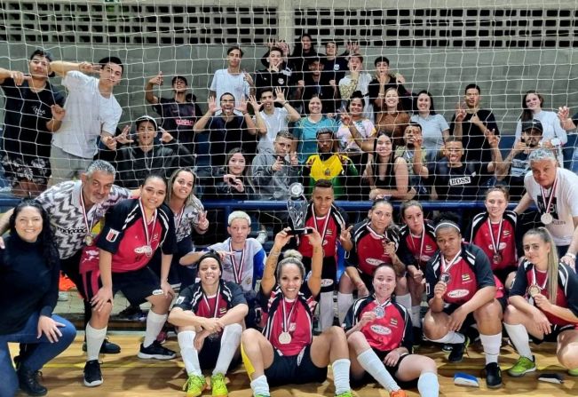 Futsal Feminino de Itapetininga é Vice-Campeão dos Jogos Regionais