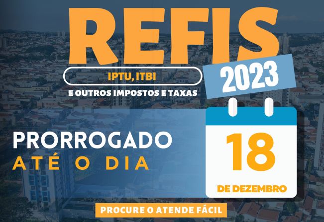 Prefeitura de Itapetininga prorroga Refis até 18 de dezembro