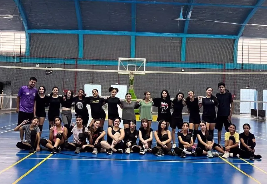 Nova turma de Vôlei Feminino tem início no Ginásio Municipal “Mário Carlos Martins”, em Itapetininga