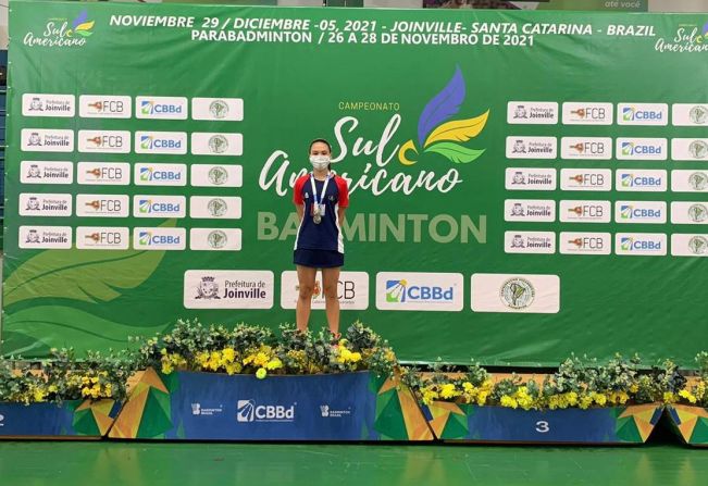 Itapetiningana fatura medalha de bronze no Sul-Americano de Badminton