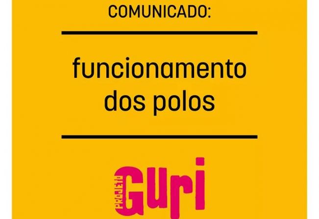 Comunicado Projeto Guri