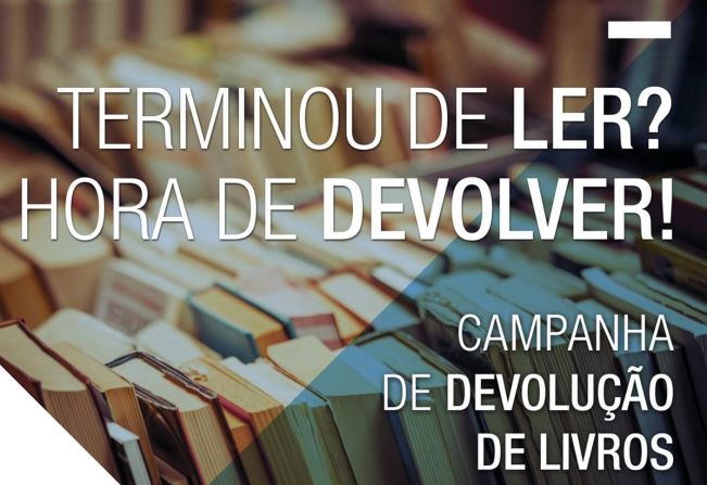 Biblioteca de Itapetininga segue com a Campanha Devolução de Livros