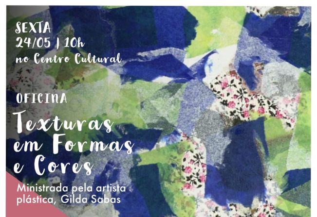 Oficina “Texturas em Formas e Cores” é oferecido em Itapetininga