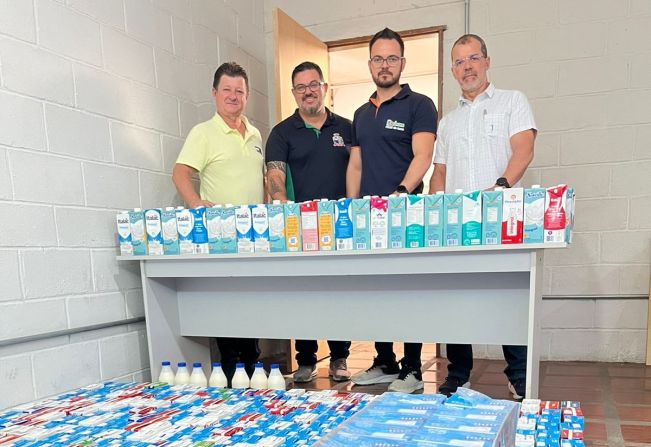 Corrida D’Agro em parceria com a Prefeitura arrecada 798 litros de leite para o Fundo Social de Solidariedade