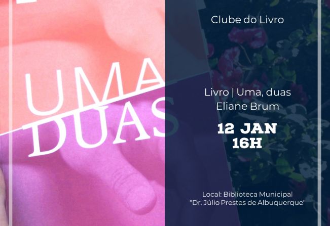 Biblioteca de Itapetininga promove Clube do Livro