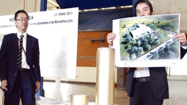 Lançada a Pedra Fundamental da Multinacional Toyoda Gosei