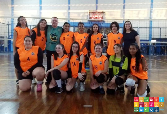 Notícia Equipes de Voleibol Juvenil de Itapetininga disputam amistoso