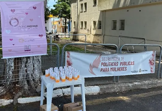 Secretaria de Políticas Públicas para Mulheres realiza ação especial no Dia Nacional de Combate ao Câncer, 27 de novembro