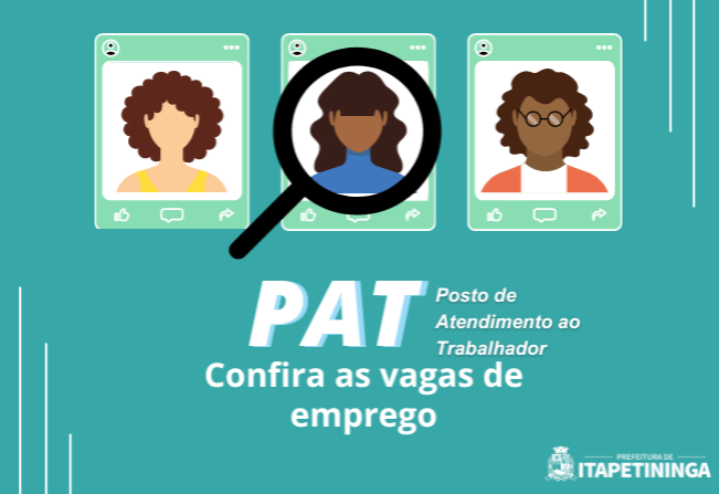 Vagas do PAT Itapetininga 08 de novembro