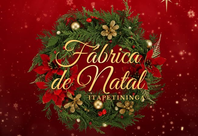 Fábrica de Natal com várias atrações em Itapetininga