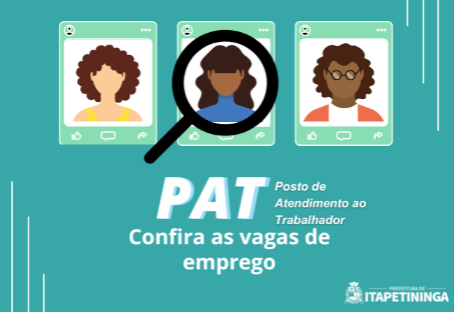 Vagas do PAT Itapetininga 21 de novembro