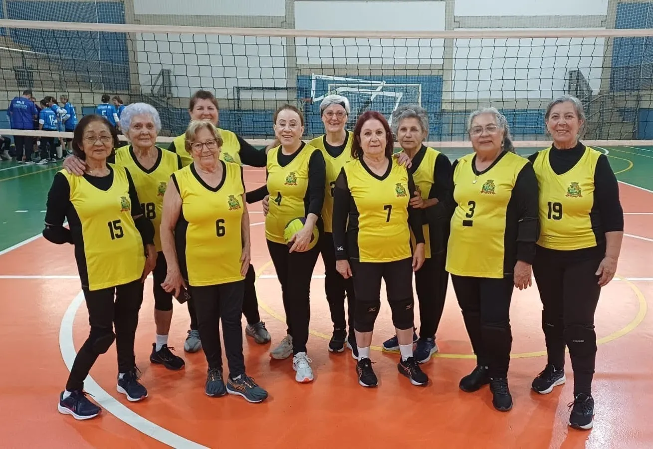 Vôlei Adaptado 70+ de Itapetininga intensifica os trenos para o próximo turno da competição pela Liga Sorocabana de Minibol