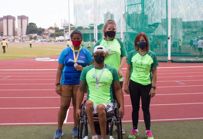 Paratletas de Itapetininga conquistam medalhas na 1ª Etapa da Copa São Paulo de Atletismo promovida pela Federação Paulista de Deficientes Visuais