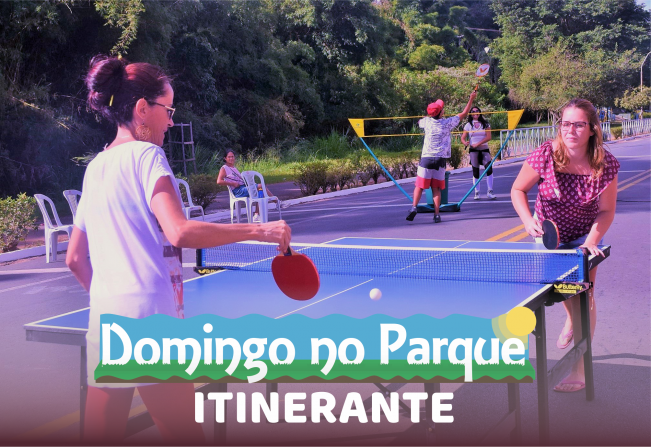 “Domingo no Parque itinerante” será neste dia 14, no bairro Taboãozinho, em Itapetininga 