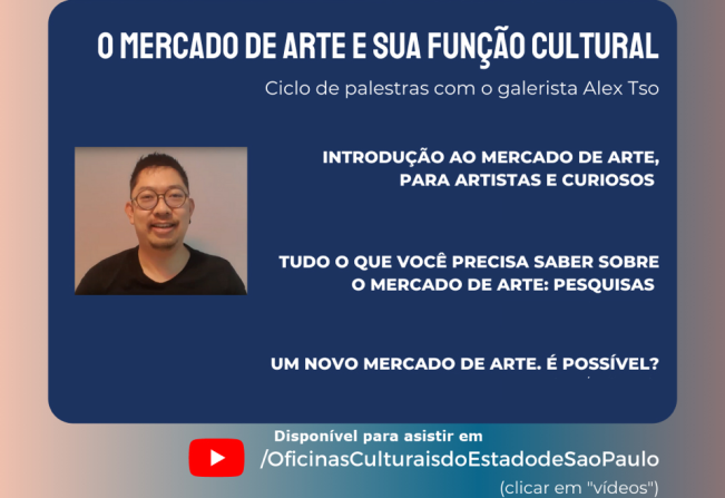 O MERCADO DE ARTE E SUA FUNÇÃO CULTURAL