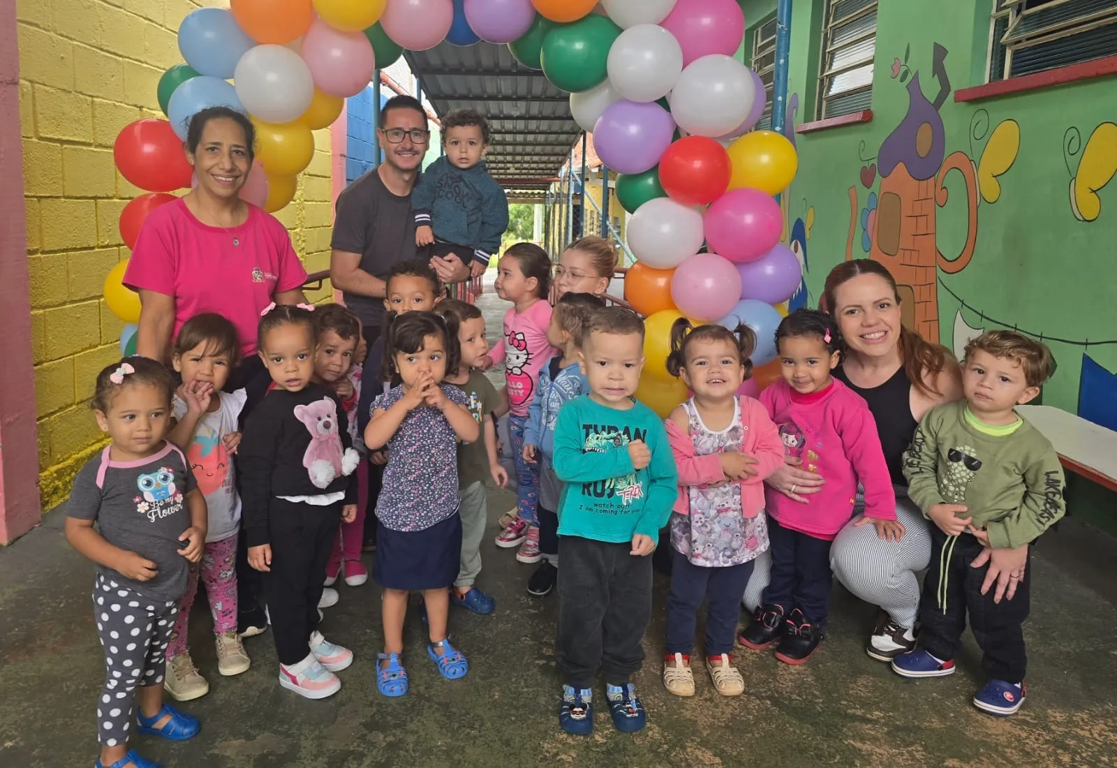 Volta às aulas na EMEIF “Prof.ª Iracema Augusta Ribeiro Teixeira” é marcada por muita alegria e acolhimento