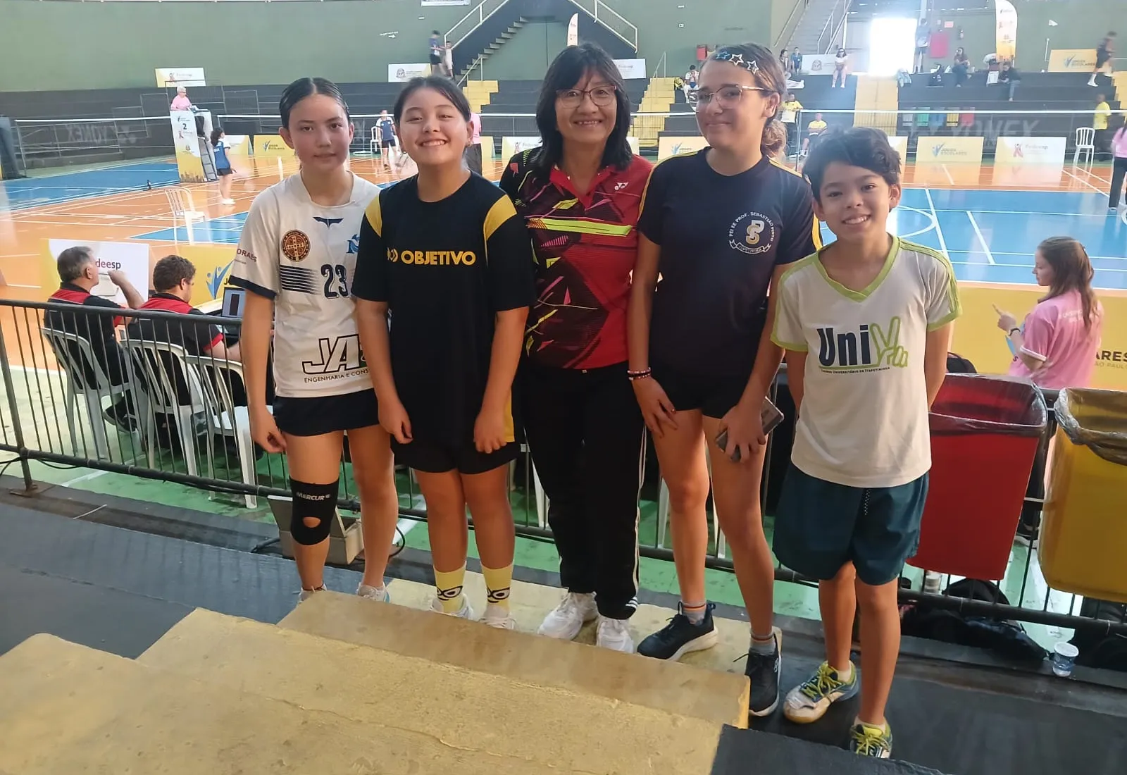 Atletas de Badminton se destacam na Etapa Seletiva dos Jogos Escolares que são realizados em Itapetininga