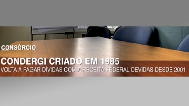 CONDERGI, criado em 1985,  volta a pagar dívidas a Receita Federal devidas desde 2001