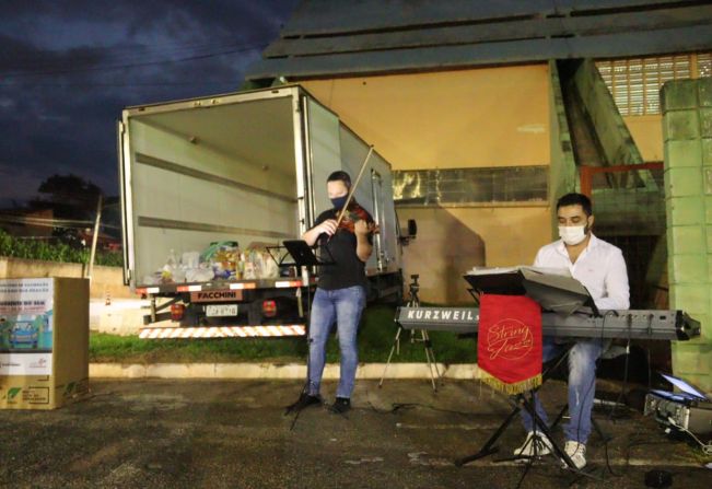 “Sons do Coração” encanta quem recebe a vacina contra a Covid-19 