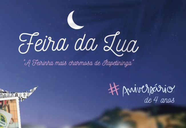 Feira da Lua no Largo dos Amores comemora 4 anos em Itapetininga 