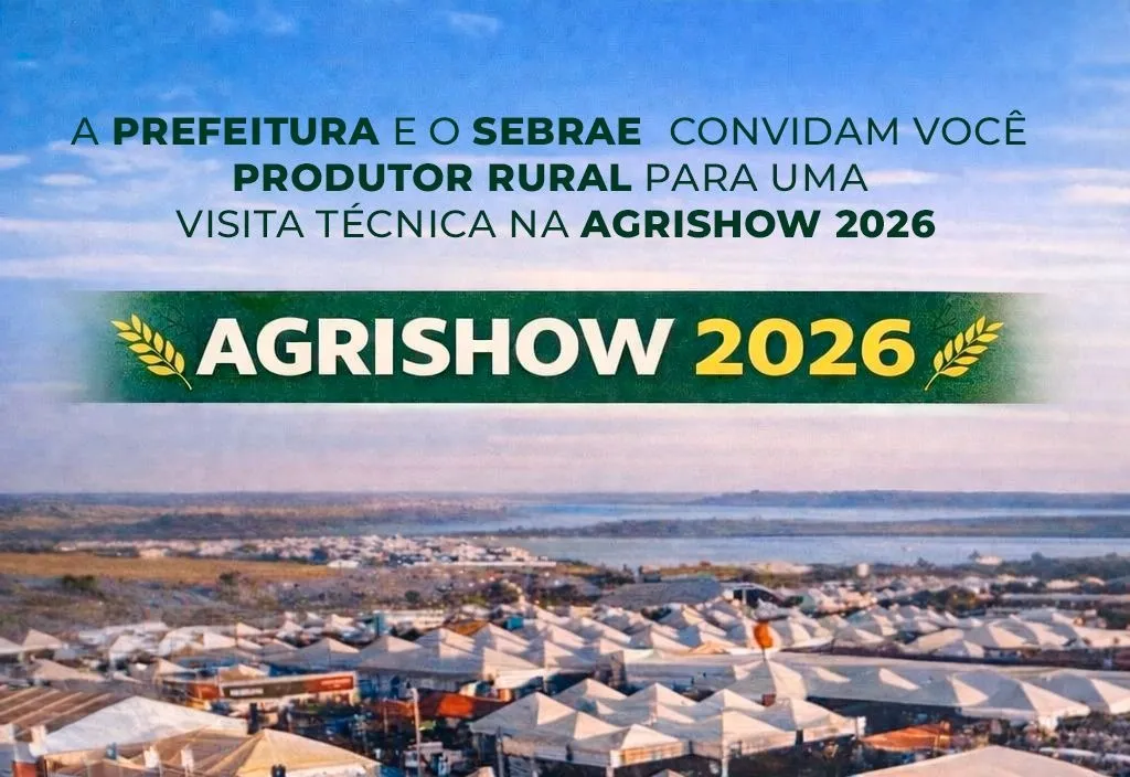Secretaria de Agricultura e Fomento ao Agronegócio e Sebrae abrem inscrições para visita técnica gratuita à Agrishow