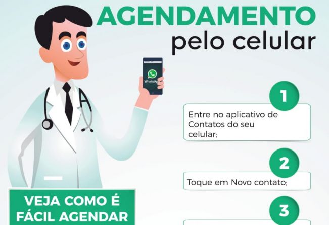 Agendamento de consultas médicas pelo celular começa a funcionar em Unidades Básicas de Saúde 