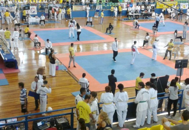 Itapetininganos no pódio da Copa América de Taekwondo