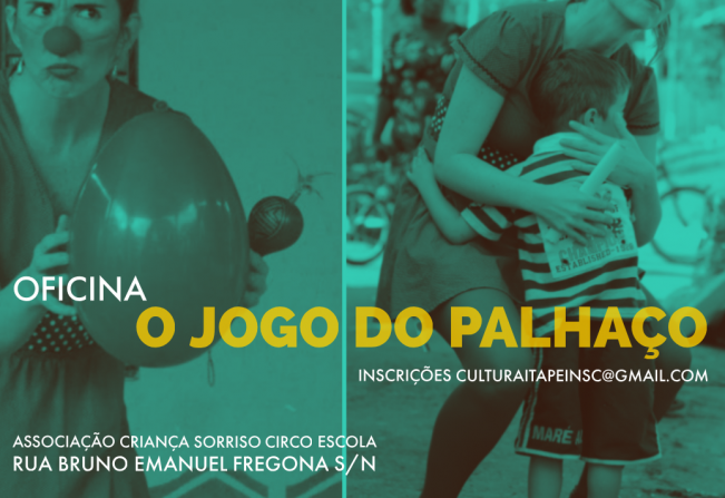 Inscrições para oficina de palhaço já estão abertas em Itapetininga