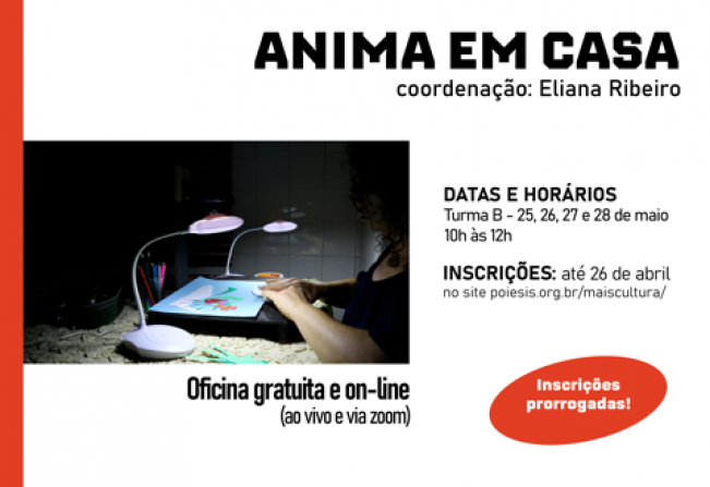 Oficinas Culturais com atividades gratuitas e online em Itapetininga têm inscrições prorrogadas até dia 26 de abril