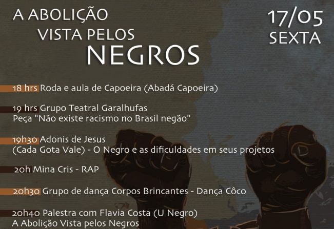 Centro Cultural de Itapetininga apresenta “A Abolição Vista Pelos Negros”