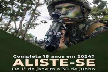 ALISTAMENTO MILITAR 2024