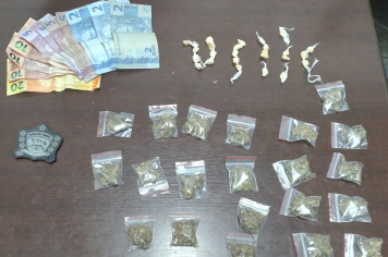 Guarda Municipal de Itapetininga apreende 52 porções de drogas na Vila Mazzei