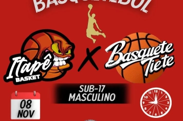 Amistoso de Basquete reúne times de Itapetininga e Tietê no próximo sábado, dia 8, no Ginásio Municipal “Mário Carlos Martins”