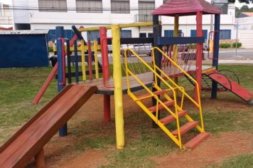 Parquinhos de Itapetininga recebem manutenção