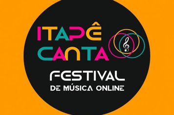 Festival online Itapê Canta em Itapetininga com inscrições até dia 29