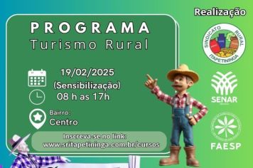 Itapetininga tem inscrições abertas para cursos gratuitos na área rural